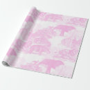 Zoek naar safari dier cadeaupapier Roze