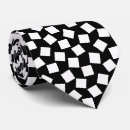 Recherche de carrés noirs et blancs cravates Abstrait