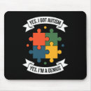 Zoek naar autistische kinderen muismatten Puzzelstuk
