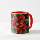 Recherche de poinsettia tasses Fêtes