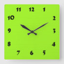 Recherche de vert néon horloges Couleur