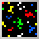 Recherche de pixel 8 bits posters Pixelisé