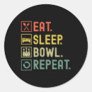 Recherche de boules de bowling autocollants Sports