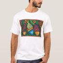Recherche de poissons abstraits tshirts Coloré