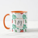 Recherche de motif végétal tasses Citrouille