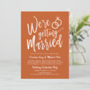 Recherche de nous nous marions invitations Minimaliste