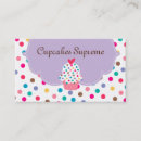Recherche de cupcakes cartes visite Rétro