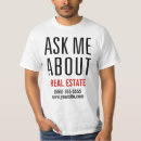 Recherche de vrai agent immobilier tshirts Profession