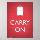 Recherche de bagages posters Drôle