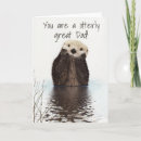 Recherche de loutre vœux cartes Salutation