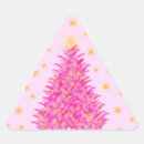 Recherche de triangle rose autocollants Noël