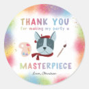 Recherche de peinture de chien autocollants Anniversaire