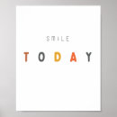 Zoek naar het glimlachen posters Inspirerend