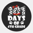 Recherche de 4ème heureux autocollants École