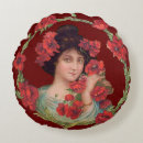 Recherche de pavot rose coussins Rouge