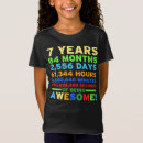 Recherche de 7ème anniversaire tshirts 7ème chemise d'anniversaire