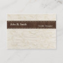 Recherche de textiles cartes visite Élégant