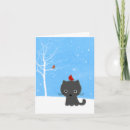Recherche de chat gris et blanc vœux cartes Vacances
