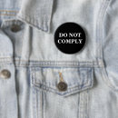 Recherche de politique badges Protestation