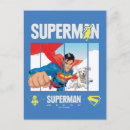 Recherche de superman cartes postales Super héros