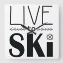 Recherche de skis horloges Neige