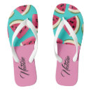 Zoek naar watermeloen slippers Kleurrijk