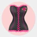 Recherche de corsets autocollants Noir