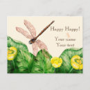 Recherche de nénuphars cartes postales Libellule