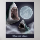 Recherche de shark posters Blue