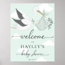 Zoek naar ooievaar baby posters Genderneutraal baby shower