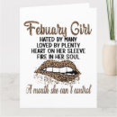 Zoek naar februari verjaardagskaarten Meisje