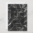 Recherche de marbre noir et blanc invitations Glamour