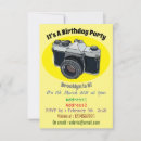 Recherche de camera invitations Vintage