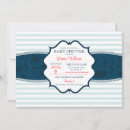 Recherche de rayures de marine invitations Pour tous