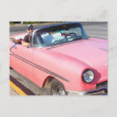 Recherche de voiture rose cartes postales Voitures