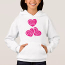 Recherche de pink enfant pulls capuche Coeur