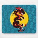 Recherche de dragon noir tapis souris Monstre