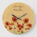 Recherche de conception graphique horloges Fleurs