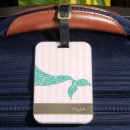 Recherche de sirène de mer bagages étiquettes Élégant