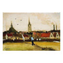 Recherche de paysage urbain peintures posters Vincent van gogh