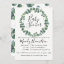 Zoek naar eucalyptus baby shower invitations Modern