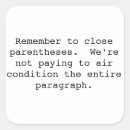 Recherche de ponctuation autocollants Écrivain