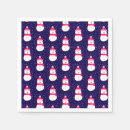 Zoek naar sneeuwman servetten Winter