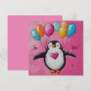 Recherche de de pingouin vœux cartes Amour