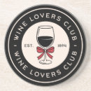 Recherche de amateur vin de dessous de verres Drôle