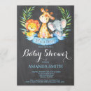 Recherche de jungle baby shower garçon invitations Safari