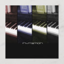 Recherche de partie musique invitations Piano