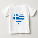 Recherche de grec bébé tshirts Santorini