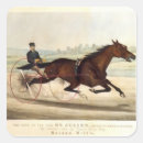 Recherche de coursier autocollants Cheval