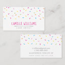 Recherche de motif coloré cartes visite Artiste